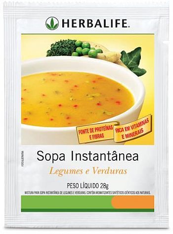 Sopa Instantânea ShapeWorks - Legumes e Verduras