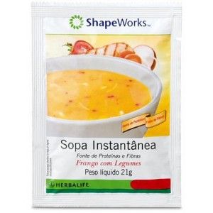 Sopa Instantânea ShapeWorks - Frango com Legumes